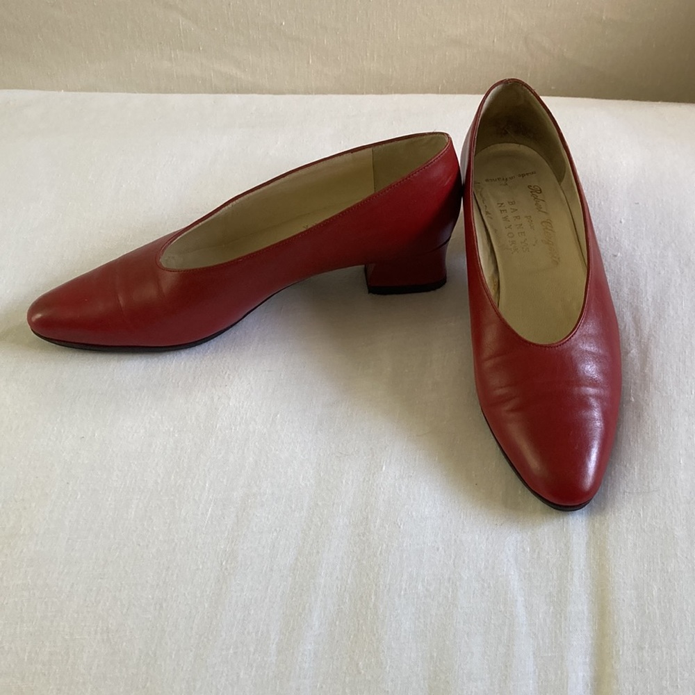 Red Leather Heels